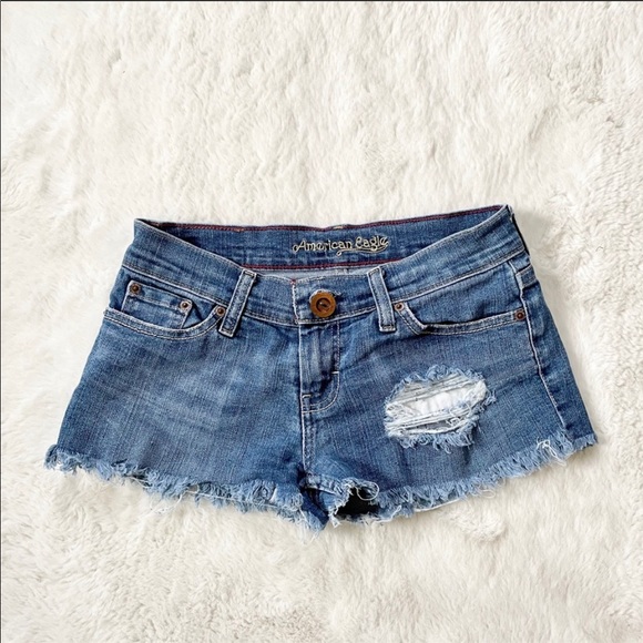 American Eagle Outfitters Pants - 🌻3/$20 Vintage American Eagle Ripped Shorts